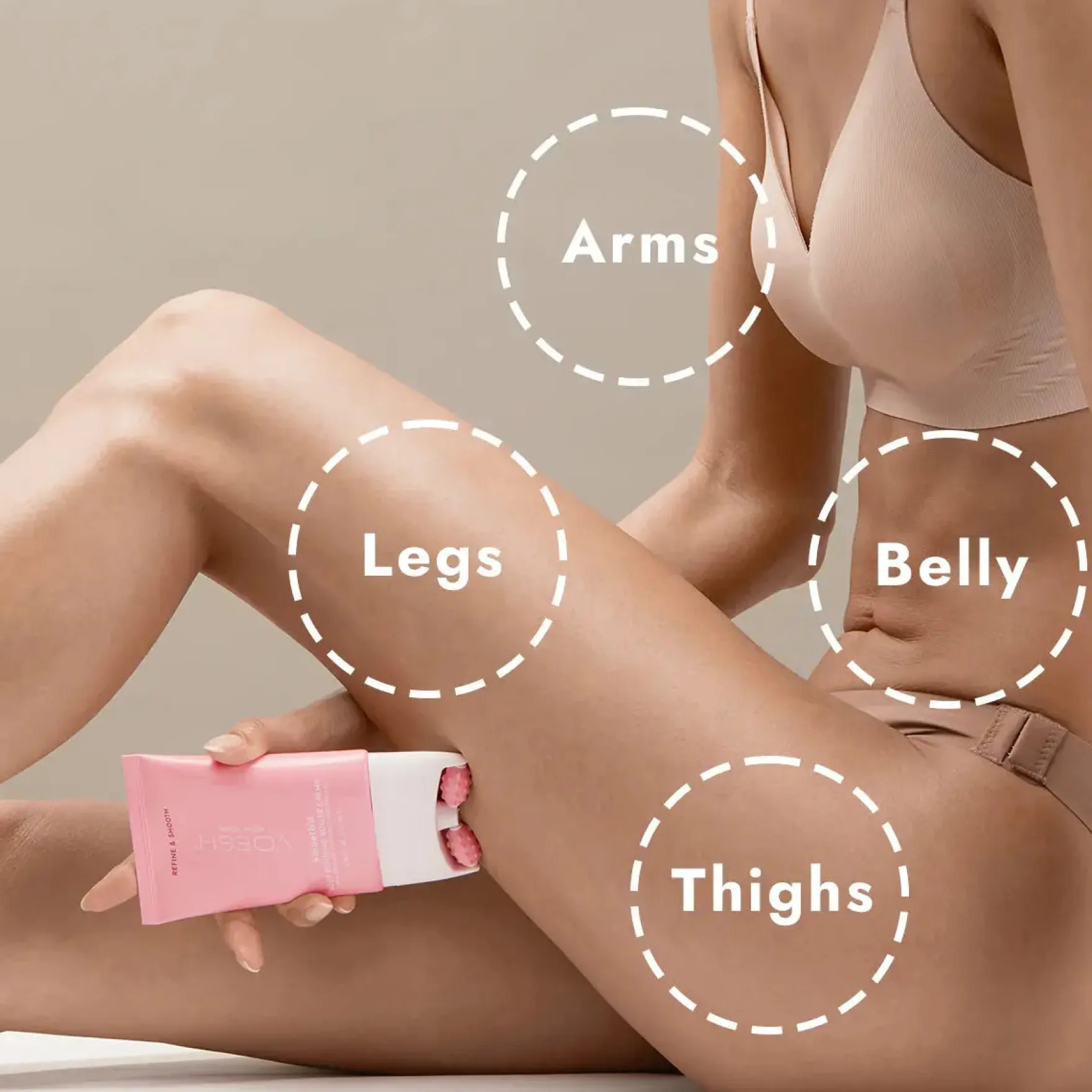 Smooth'd Body Refining Roller Cream
