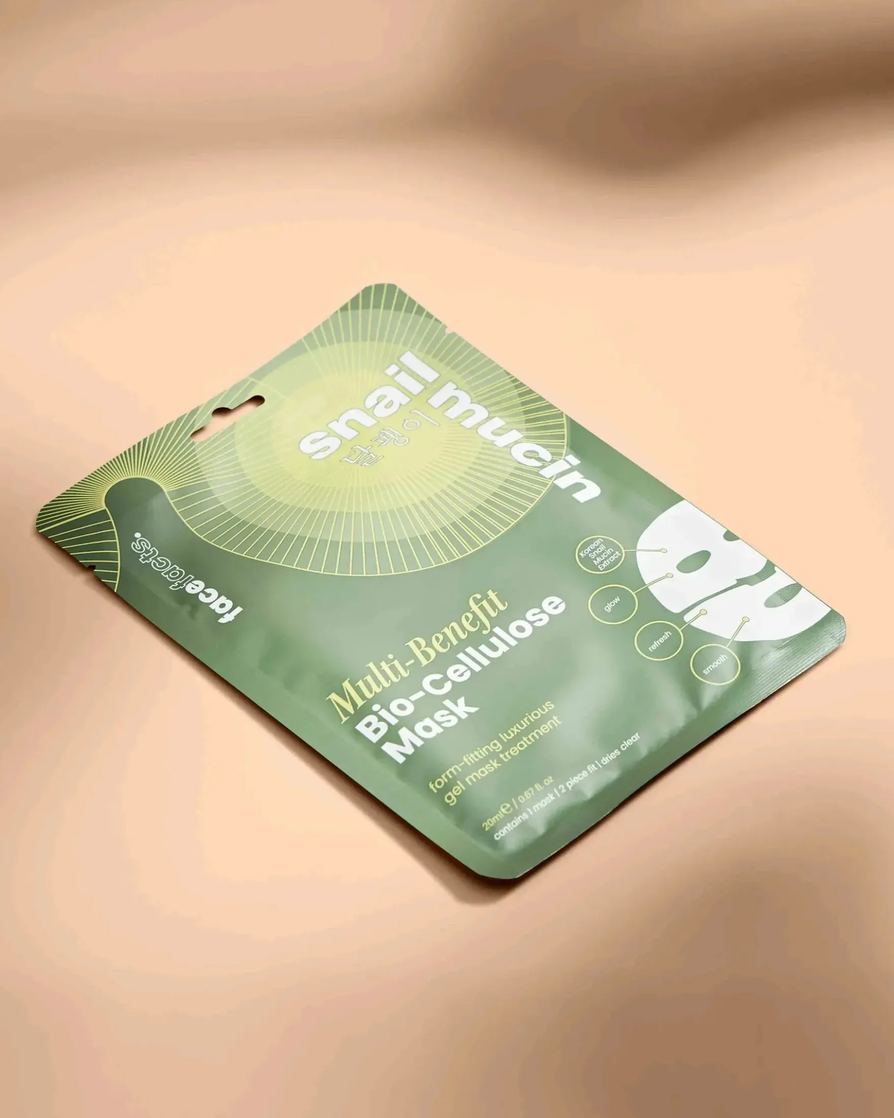 Snail Mucin Multi-Benefit Biocellulose Masque