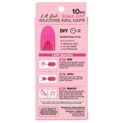 Soak Off Silicone Nail Caps