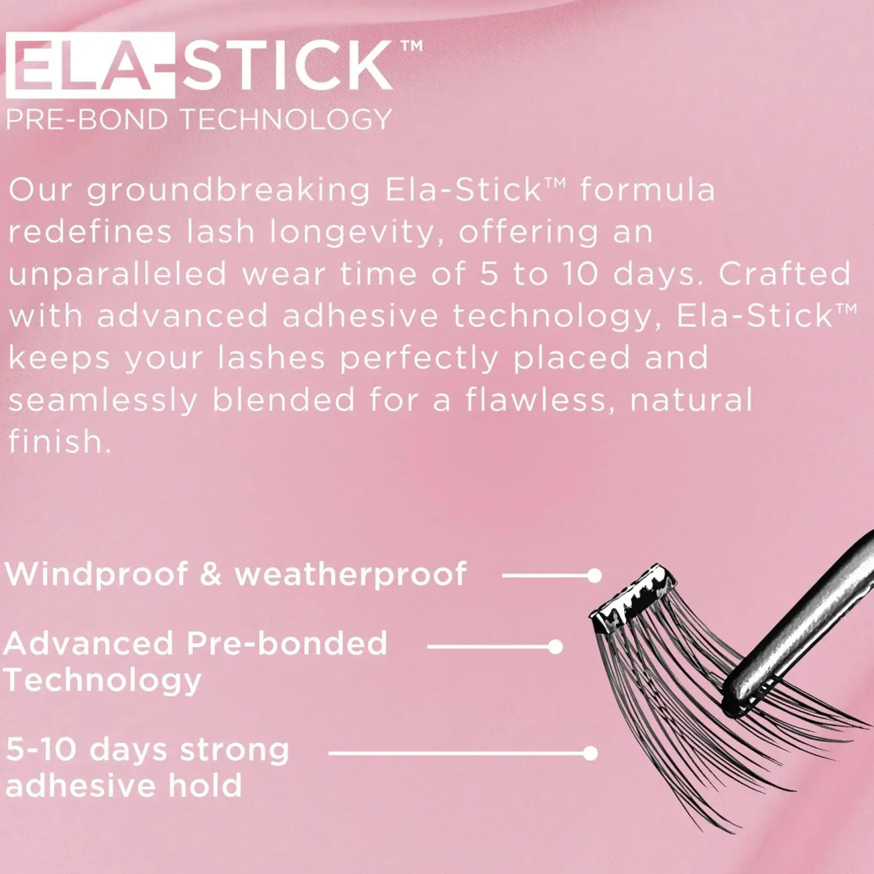 Soft Definition Single Length Pre-glued Lashes 12 mm Medium