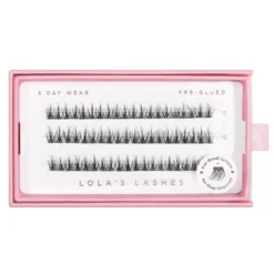 Soft Definition Single Length Pre-glued Lashes 10 mm Short
