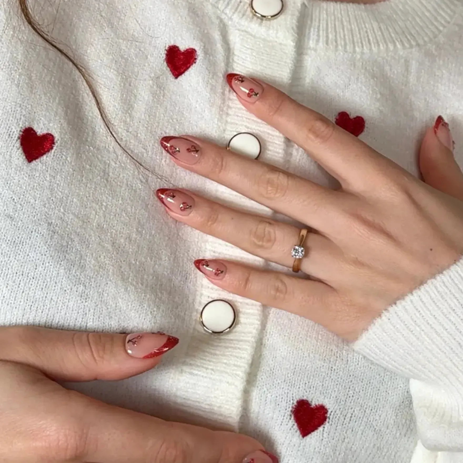 Soft Gel Press-On Nails Cherry On Top