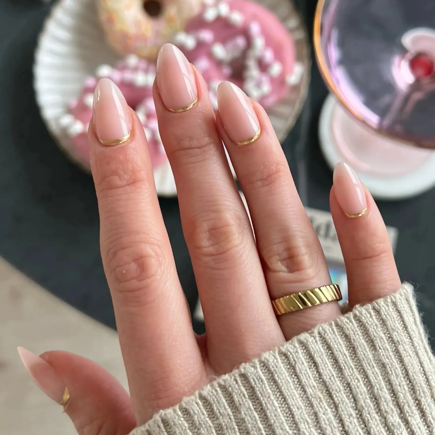 Soft Gel Press-On Nails Golden Hour
