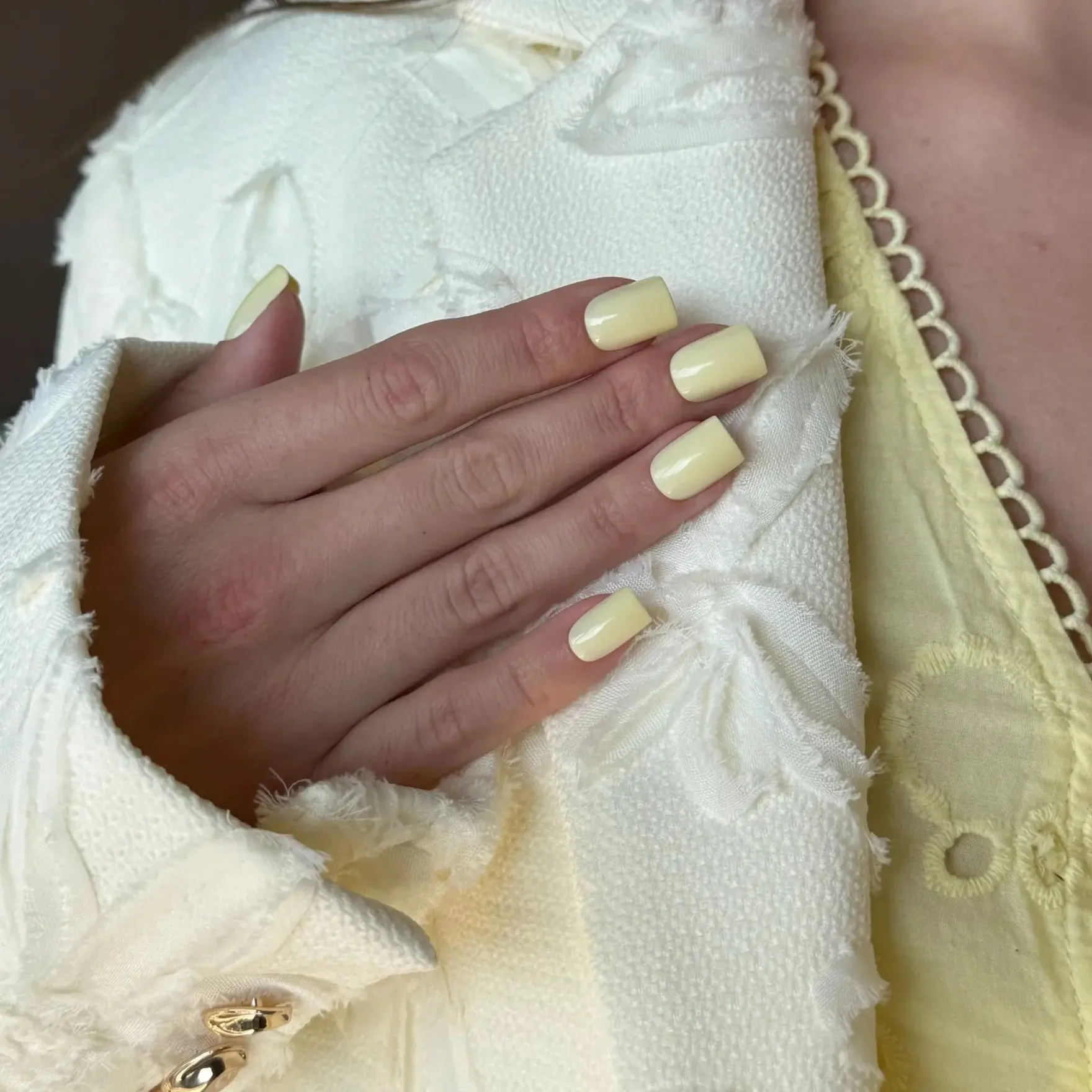 Soft Gel Press-On Nails Limone