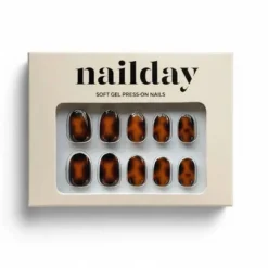Soft Gel Press-On Nails Tortoise
