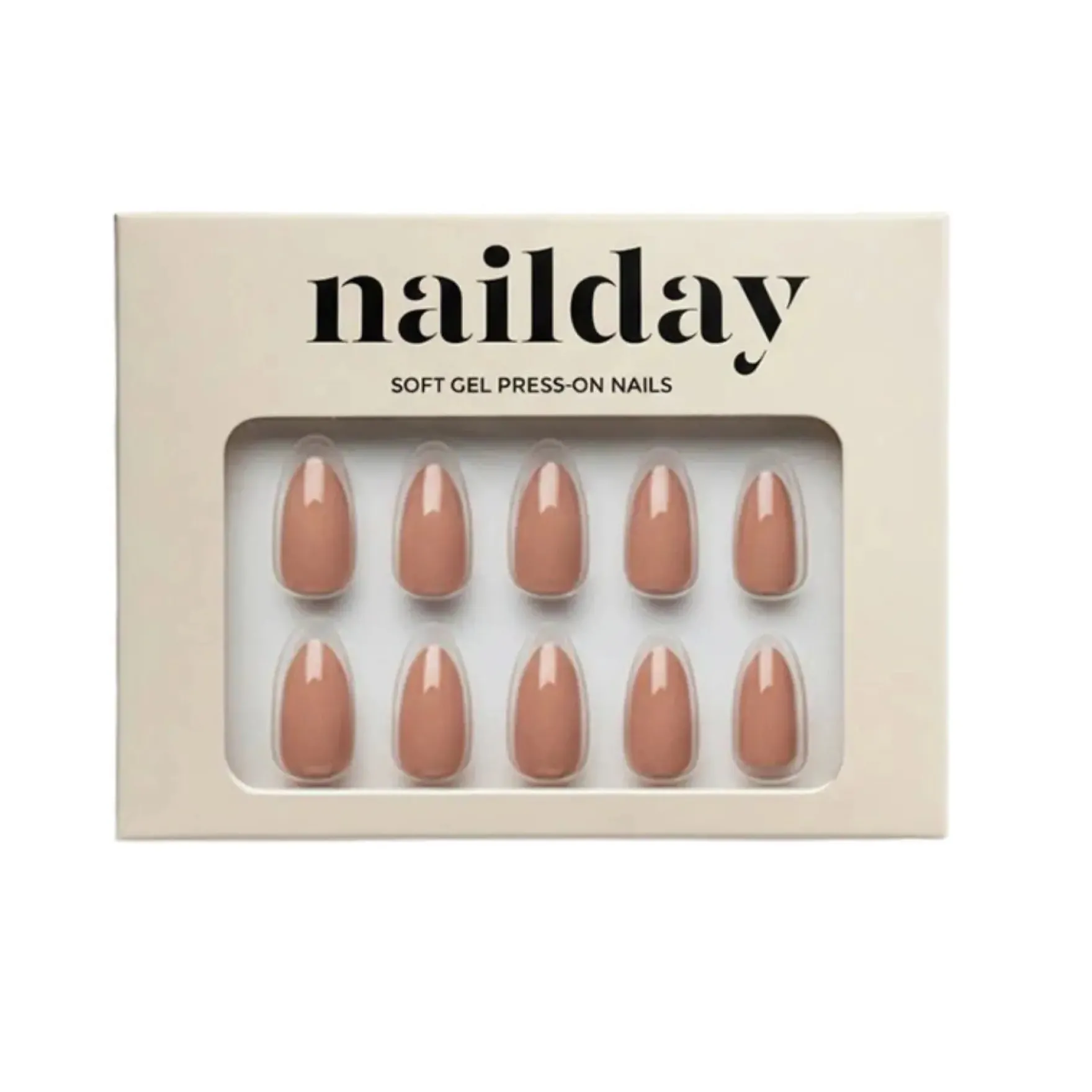 Soft Gel Press-On Nails Toffee