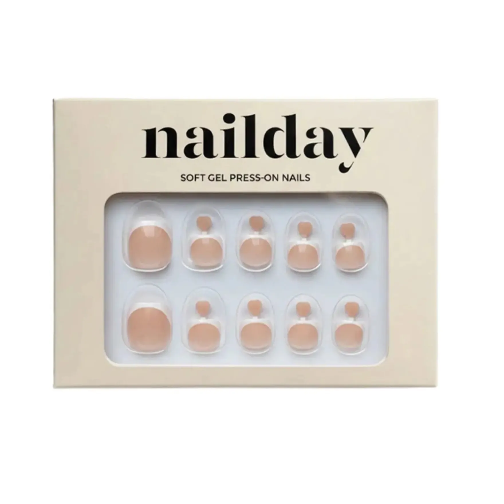 Soft Gel Press-On Toe Nails Celine