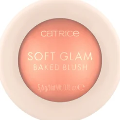 Soft Glam Baked Blush 020 Peachy Breeze