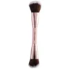 Soft Pink and Gold Foundation and Face Duo Brush