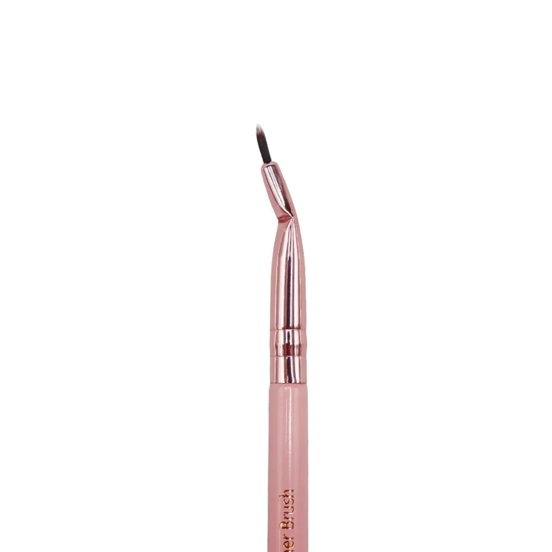 Soft Pink & Gold Bended Tight Liner Brush