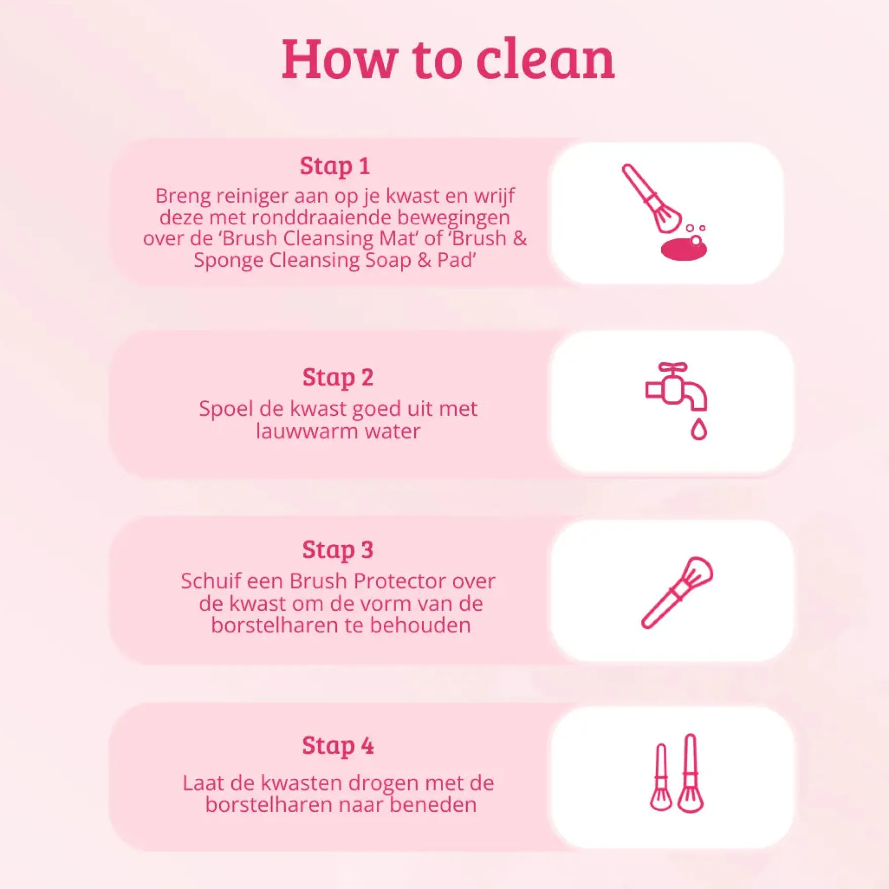 Soft Pink & Gold Brightening Concealer Brush