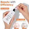 Solid Poly Nail Extension Gel Crystal Aurora Clear