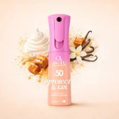 SPF50 Protect & Tan Dry Mist Vanilla Bomb