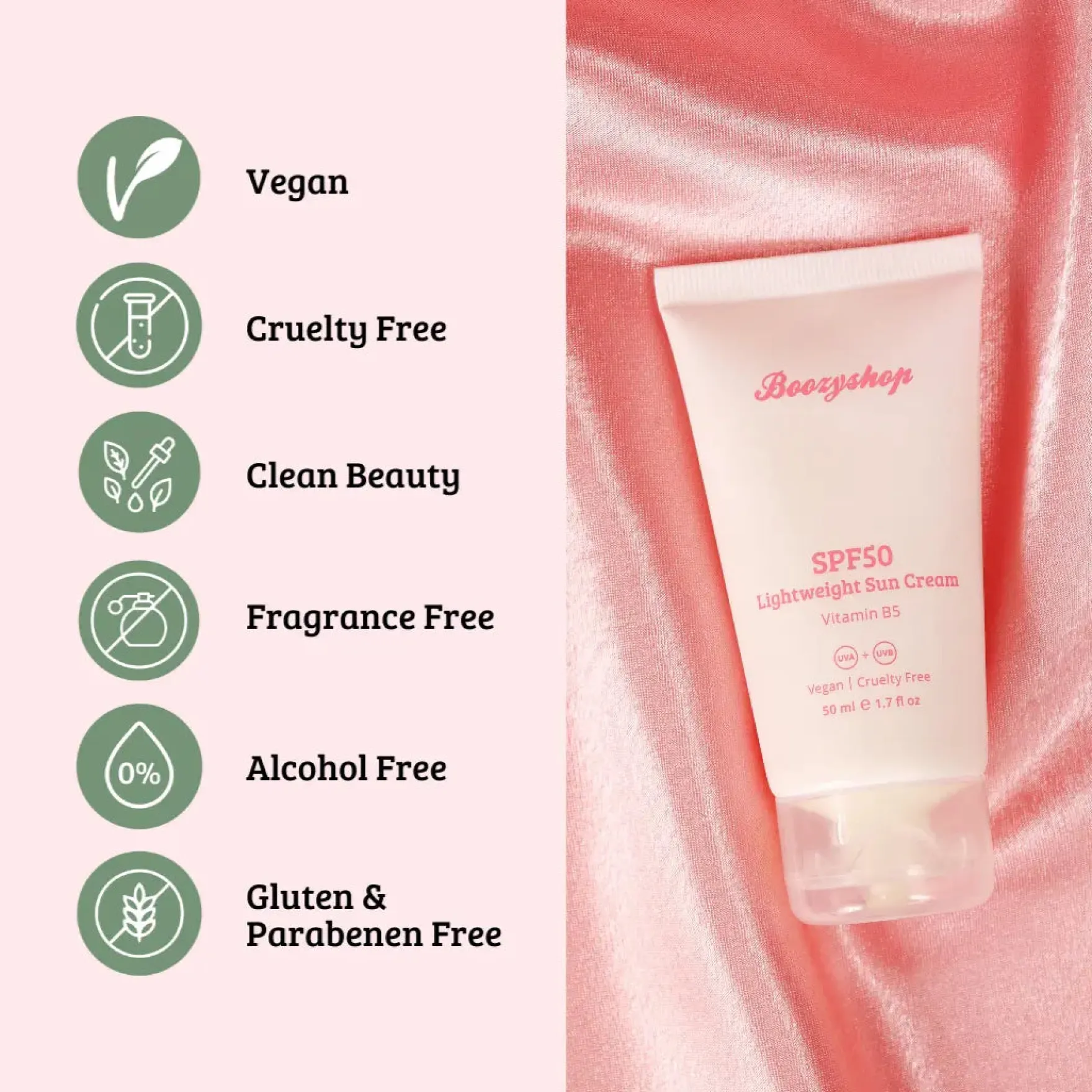 SPF50 Lightweight Sun Cream