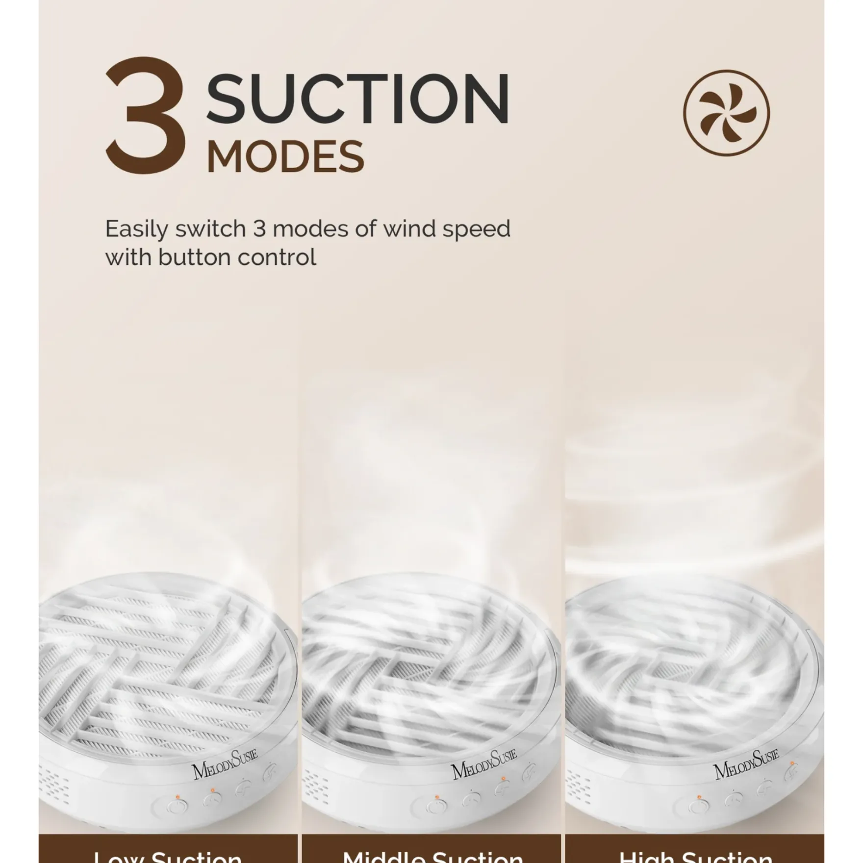 SProR Cordless & Rechargeable Nail Dust Collector White