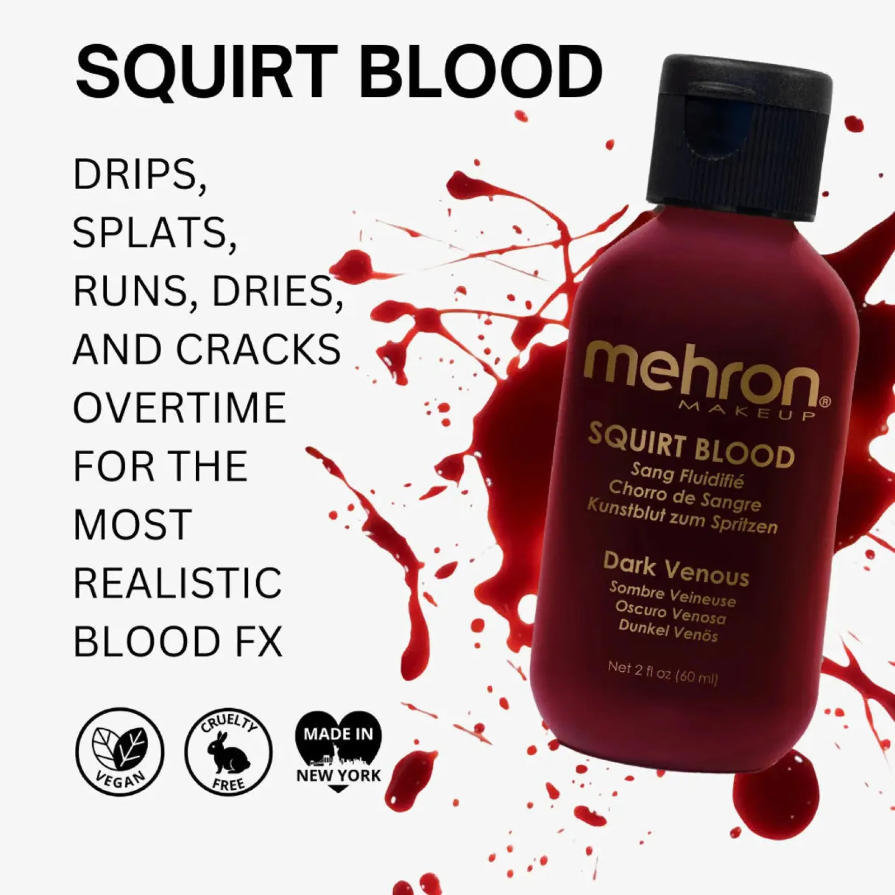 Squirt Blood Dark Venous