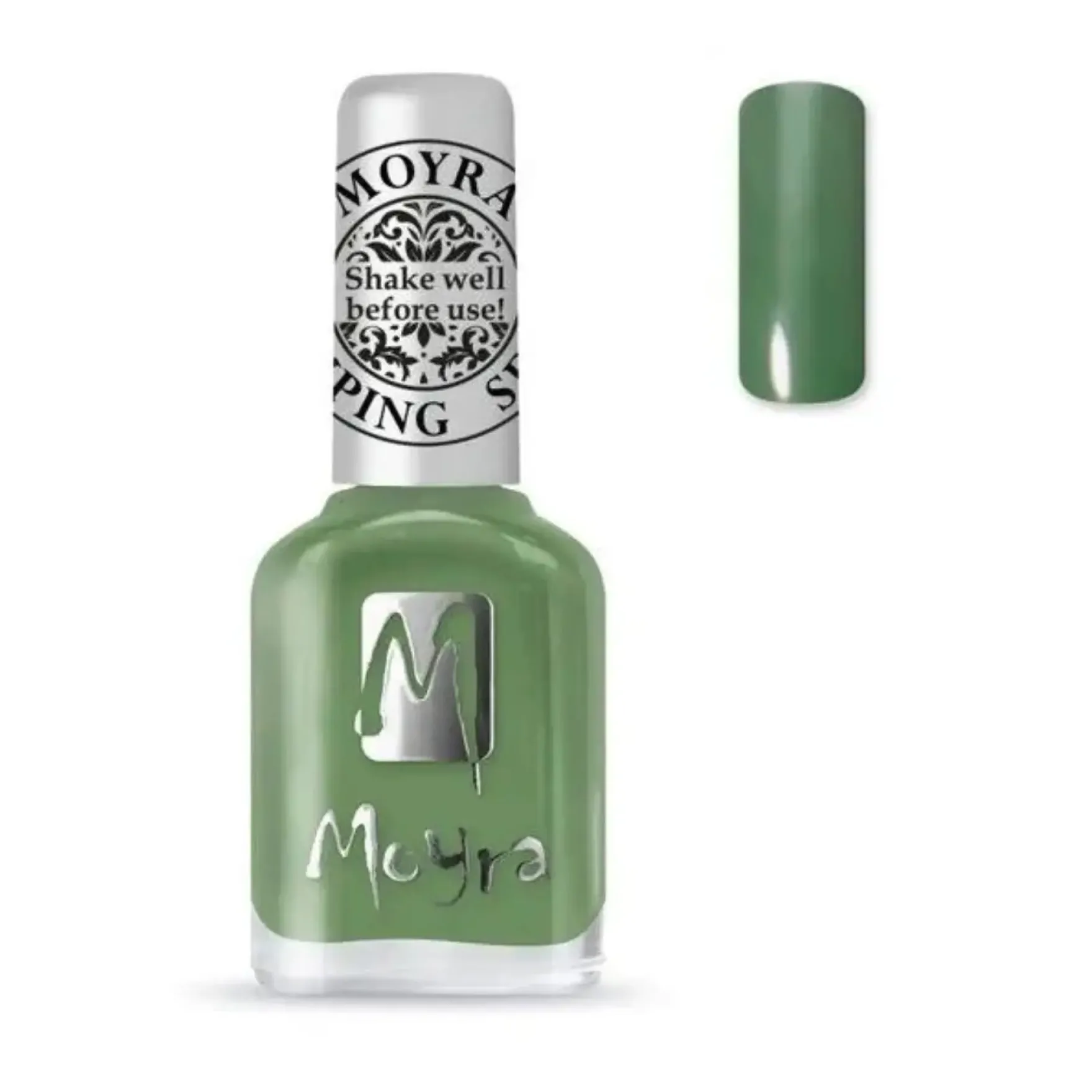 Stamping Nail Polish No. 14 Dark Green