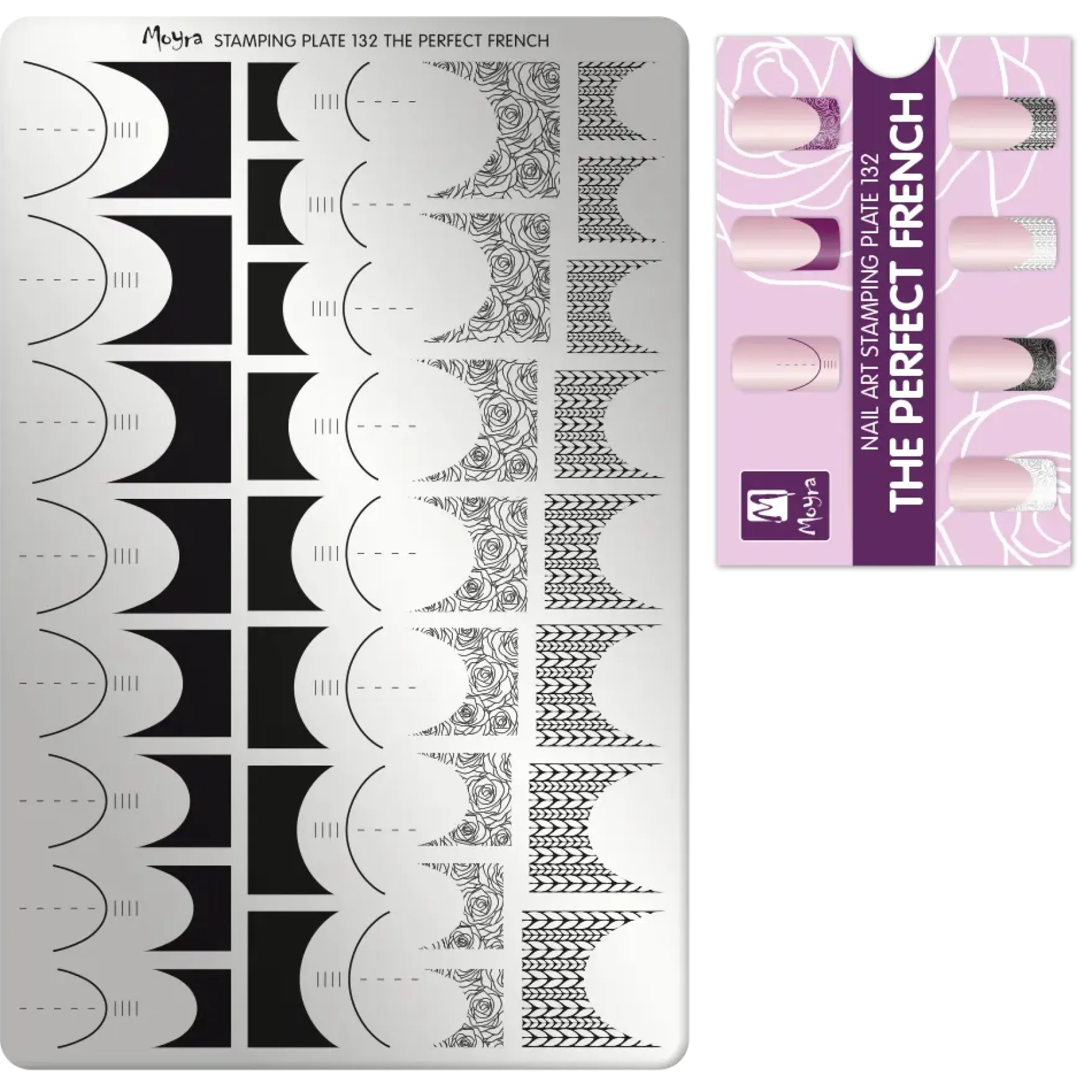 Stamping Plate 132 The Perfect French