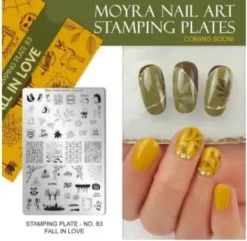 Stamping Plate No. 83 Fall In Love