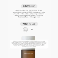 Strong Exfoliator
