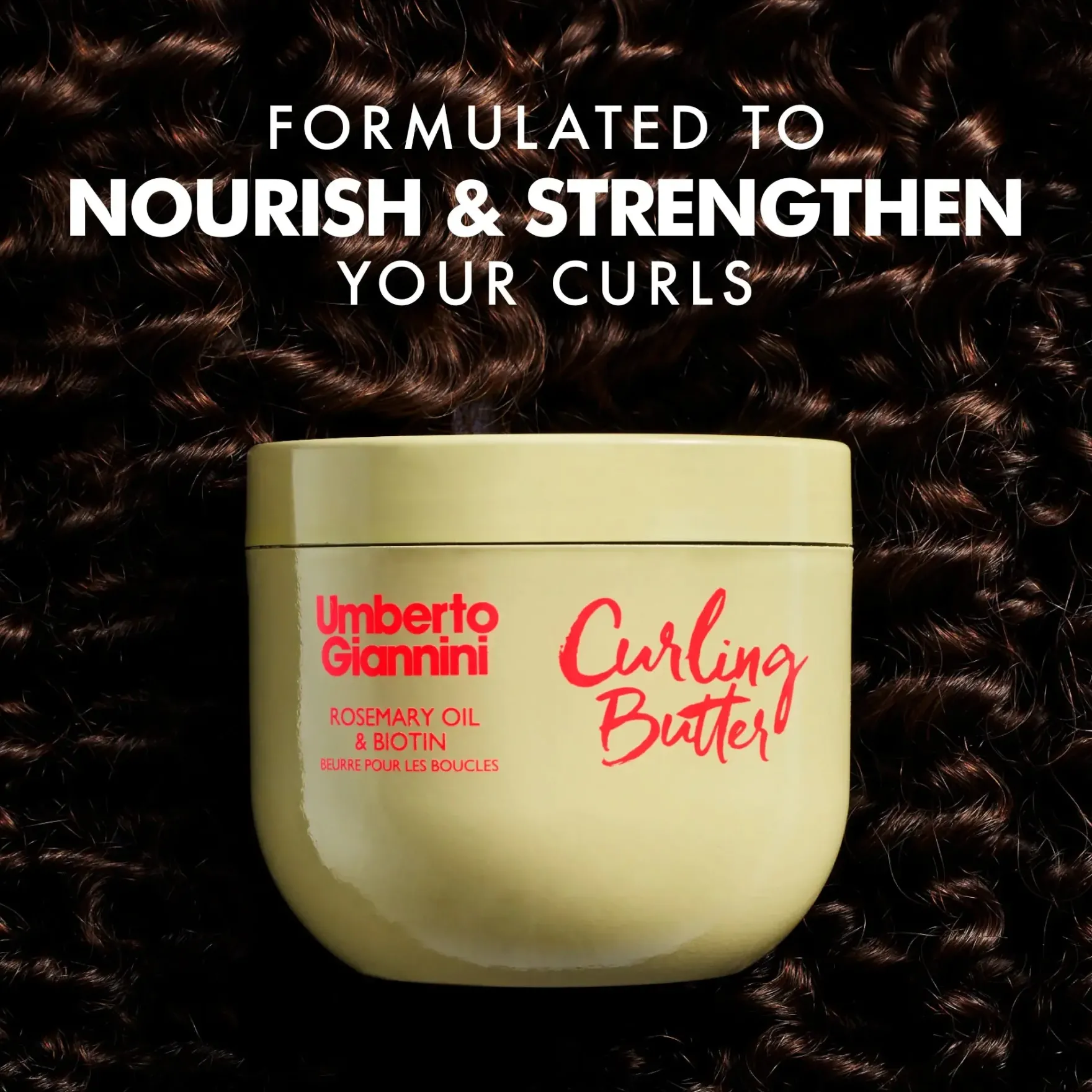 Strong Curls Rosemary Oil & Biotin Curling Butter