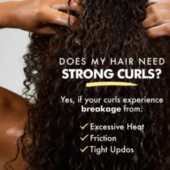 Strong Curls Rosemary Oil & Castor Oil Slick Gel