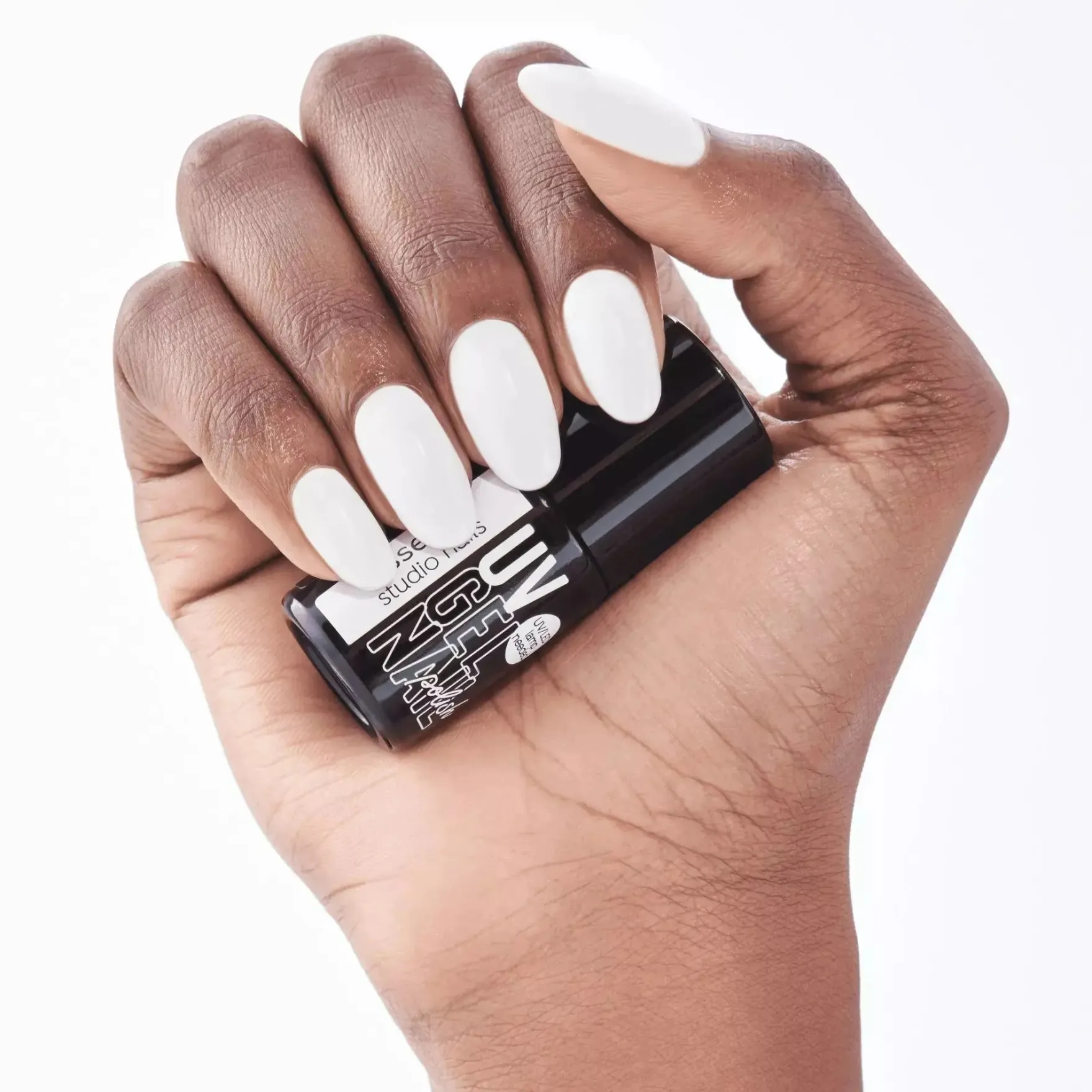 Studio Nails UV Gel Nail Polish 01 White All Night