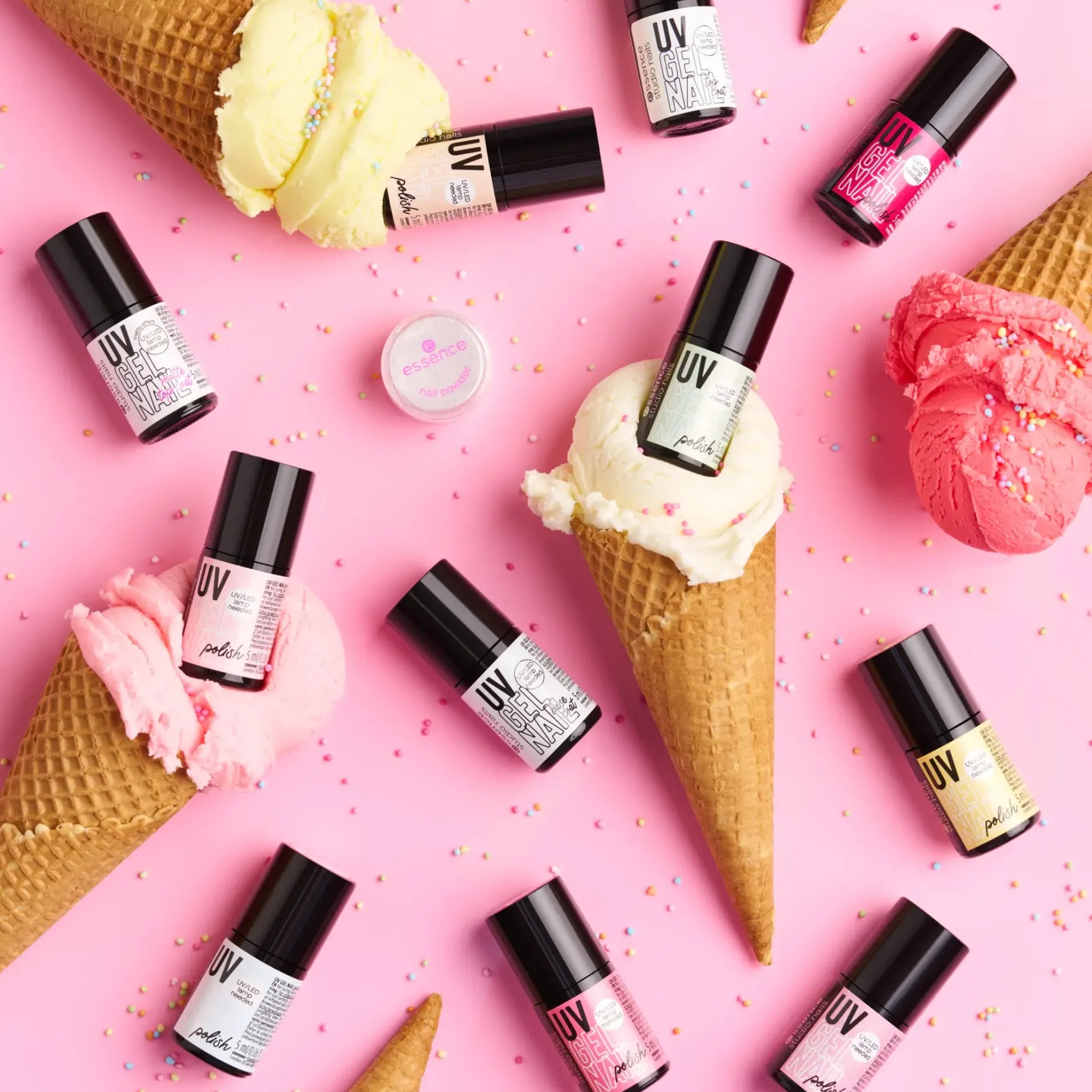 Studio Nails Uv Gel Nail Polish 219 Strawberry Milkshake