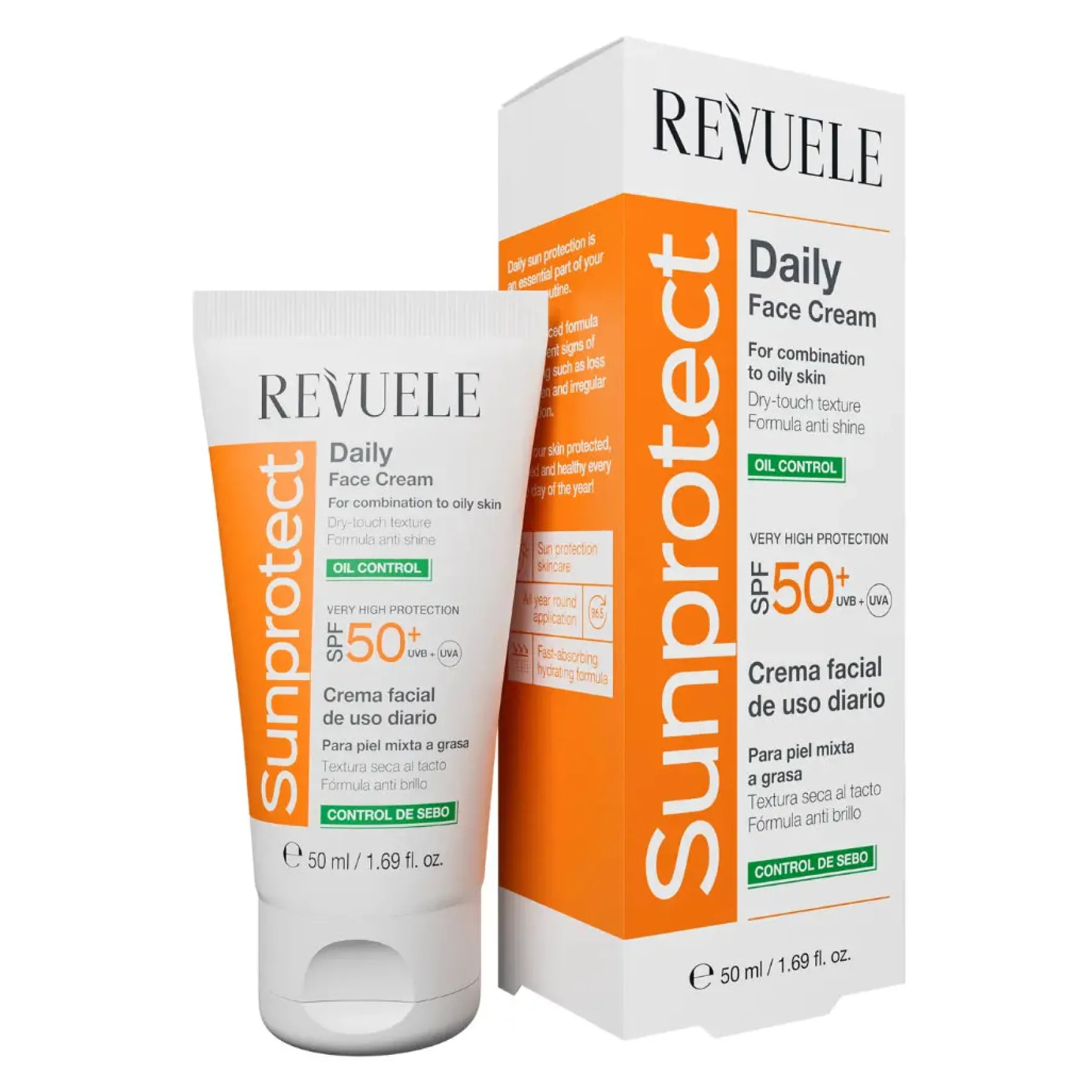 Sunprotect Daily Face Cream Oil Control SPF50+