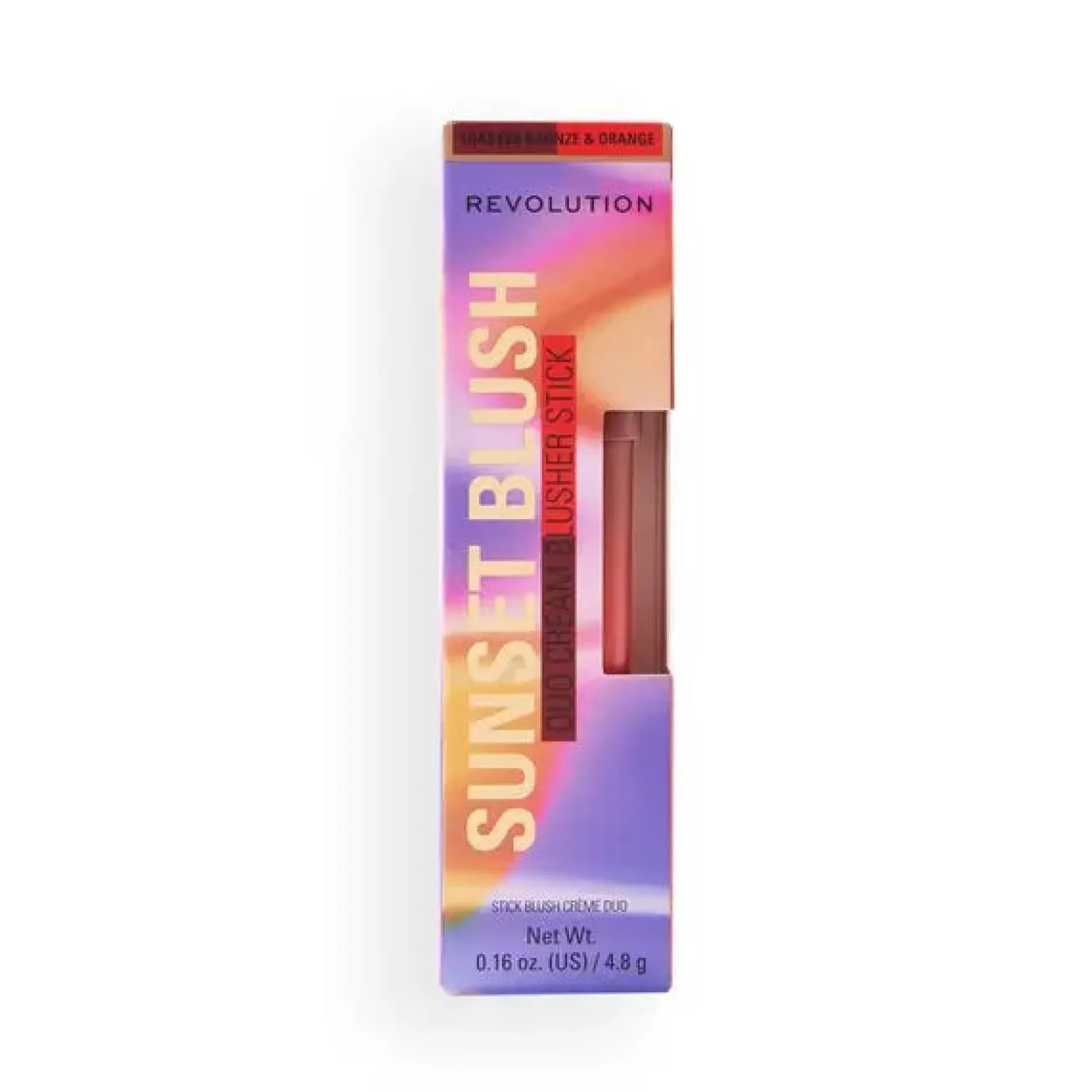 Sunset Blush Stick Toasted Bronze & Orange