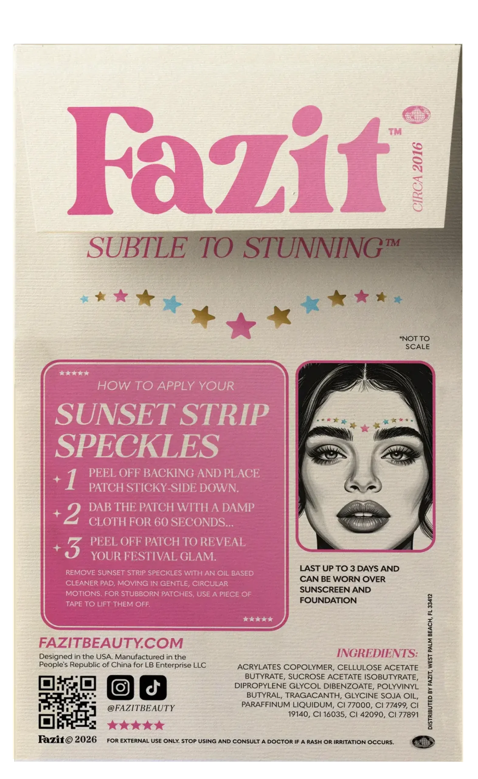 Sunset Strip Speckles