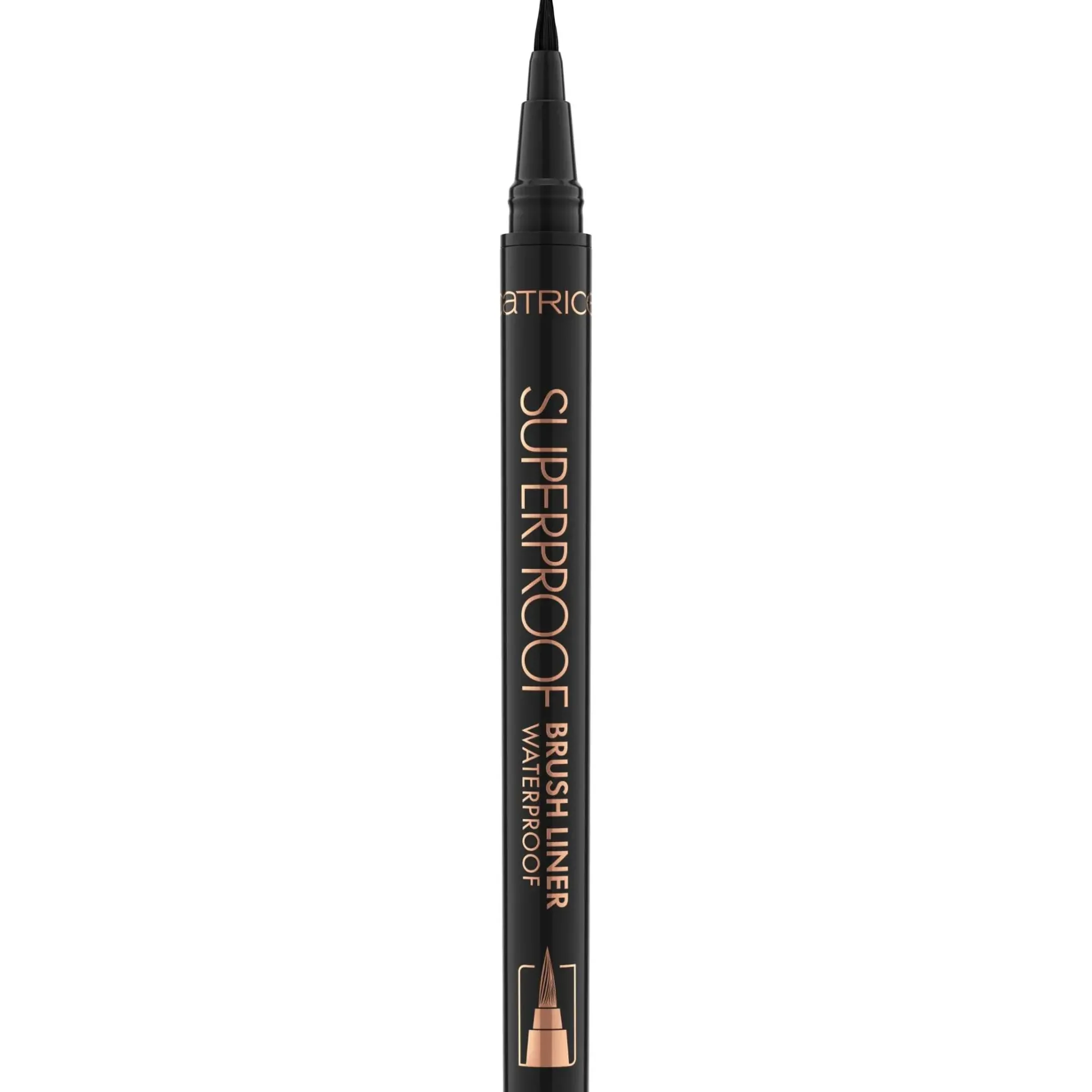 Superproof Brush Liner Waterproof 010 Midnight Black