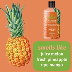 Sweet Pineapple & Honey Melon Herbal Body Wash