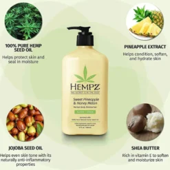 Sweet Pineapple & Honey Melon Herbal Body Moisturizer 500 ml.