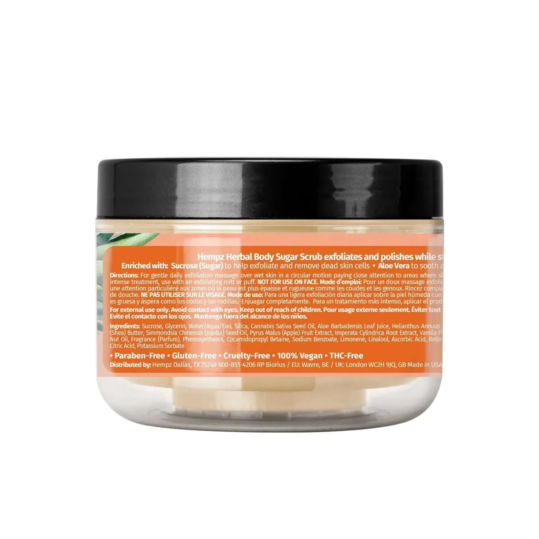Sweet Pineapple & Honey Melon Herbal Body Scrub