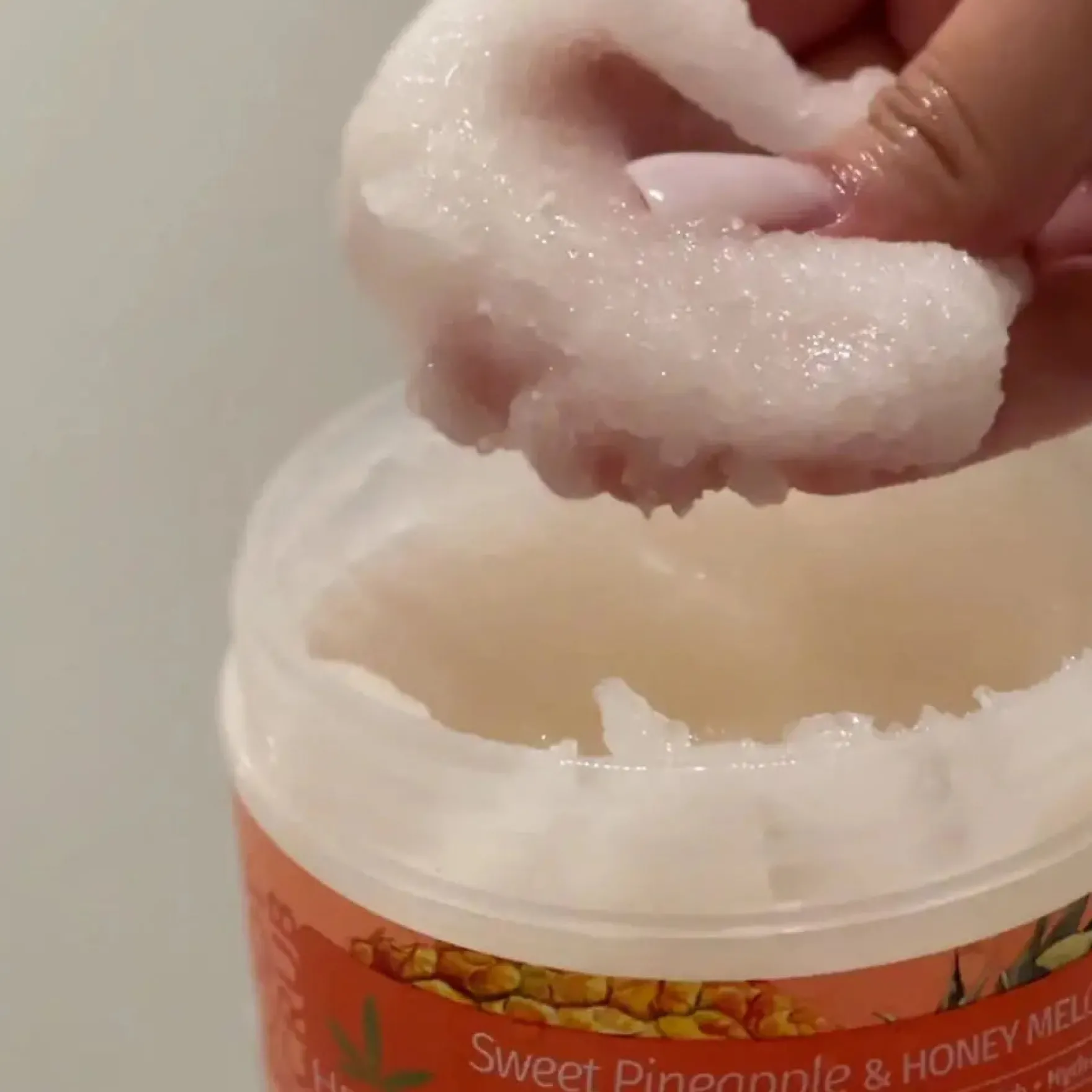 Sweet Pineapple & Honey Melon Herbal Body Scrub