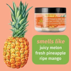 Sweet Pineapple & Honey Melon Herbal Body Scrub