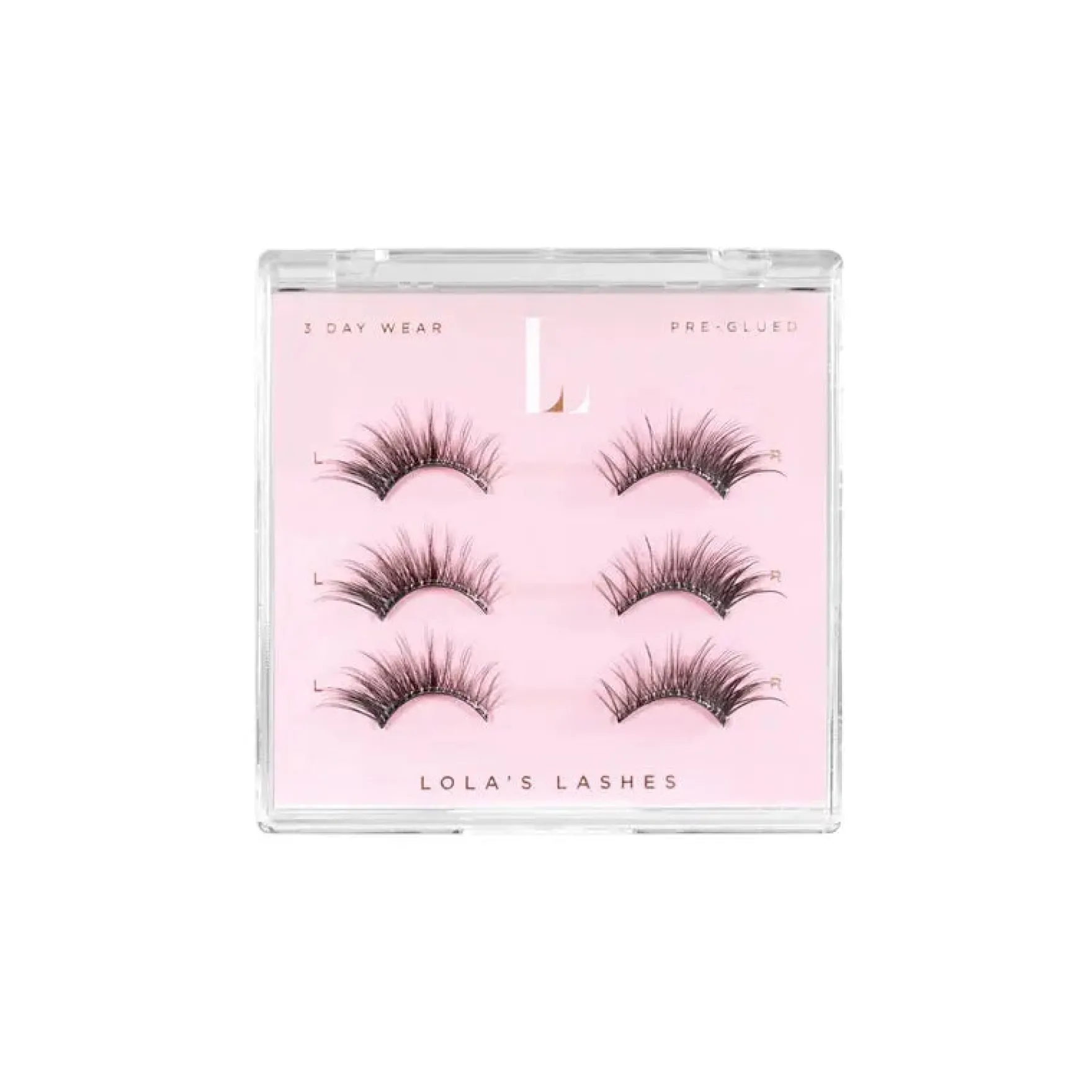 Tapered Flick Pre Glued Half Lashes