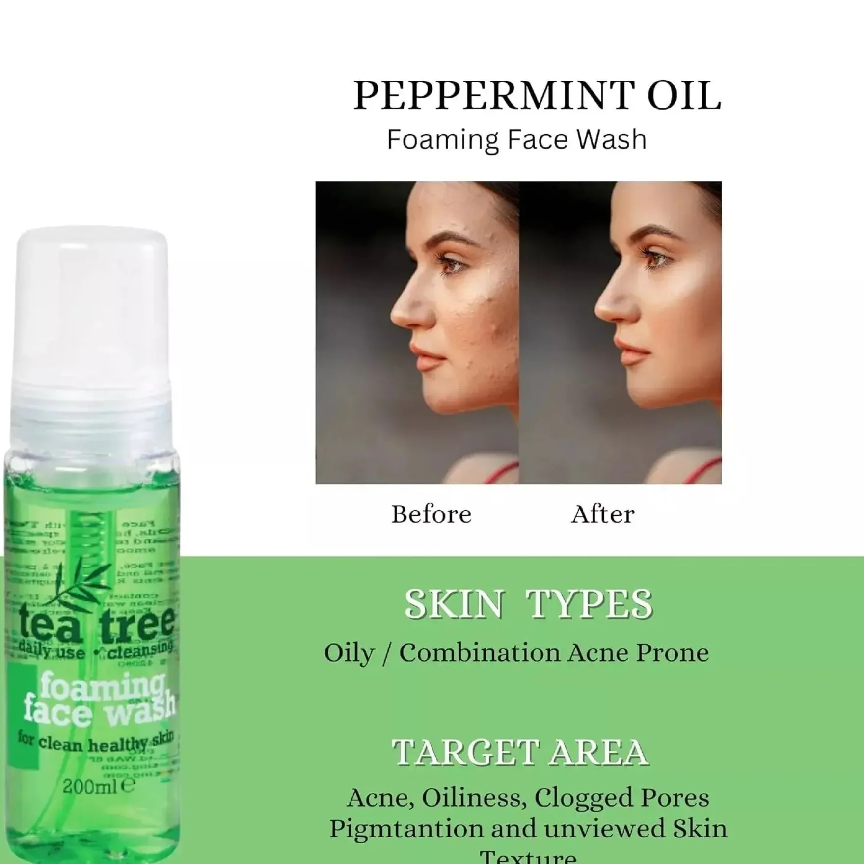 Tea Tree Foaming Face Wash