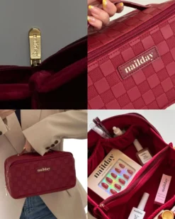 The Essentials Beauty Bag Rouge