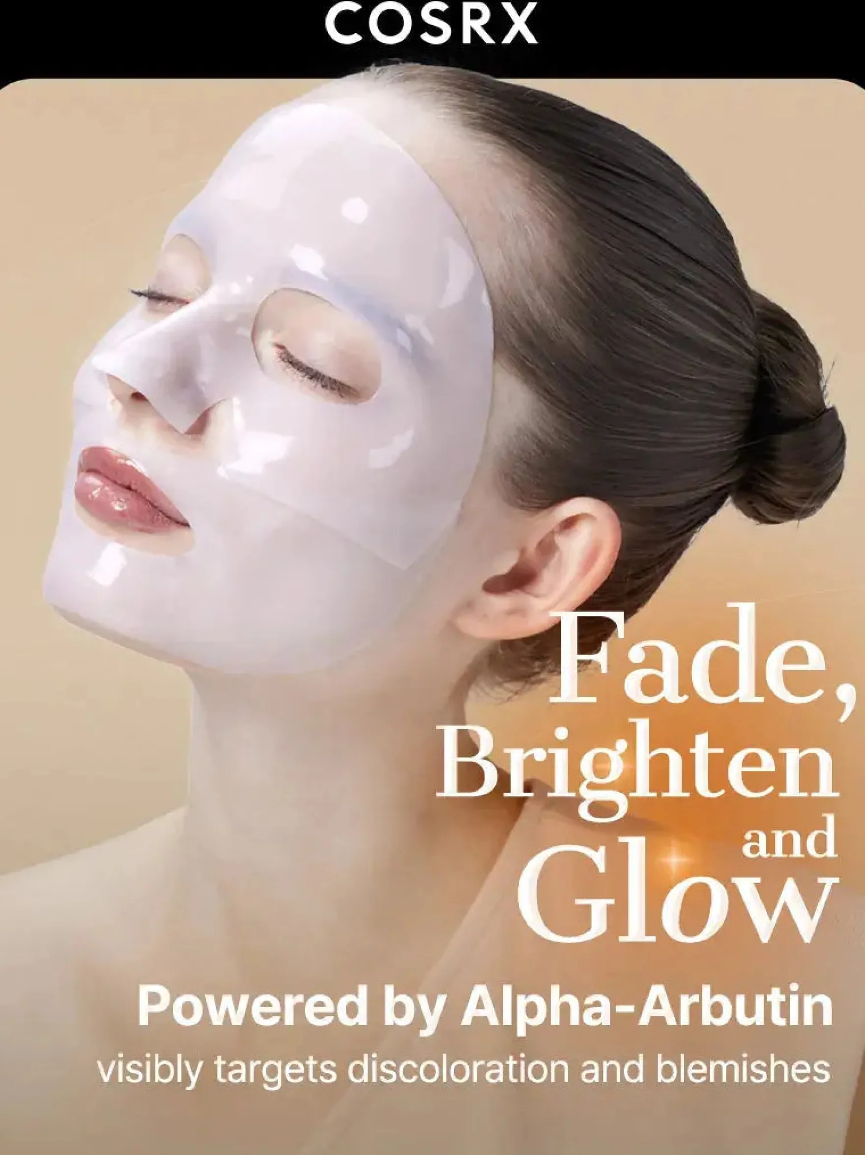 The Alpha-Arbutin Discoloration Care Hydrogel Mask