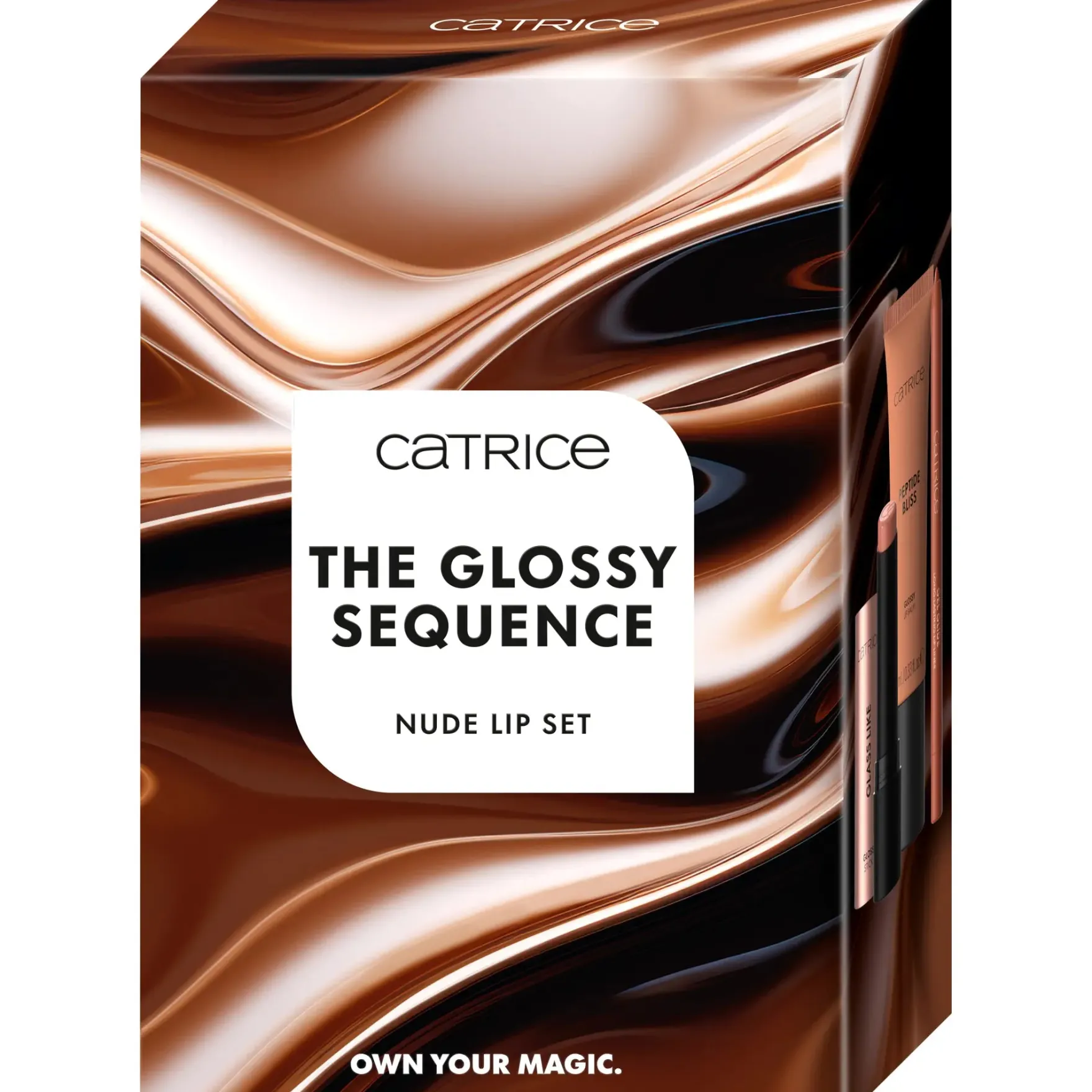 The Glossy Sequence Nude Lip Set Glossible!