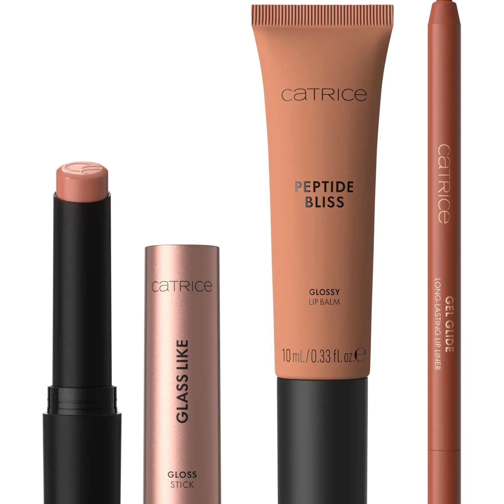 The Glossy Sequence Nude Lip Set Glossible!