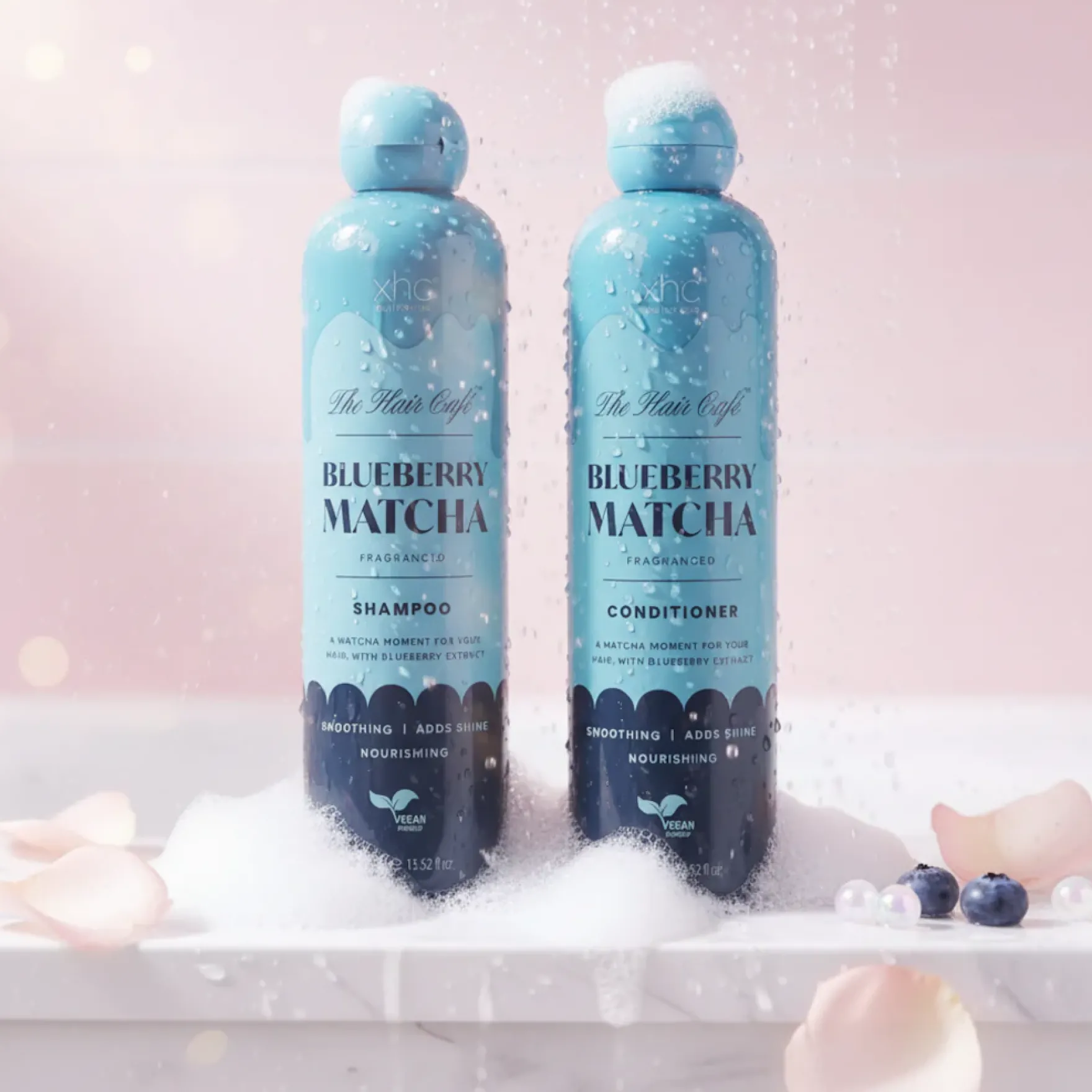The Hair Café Blueberry Matcha Shampoo
