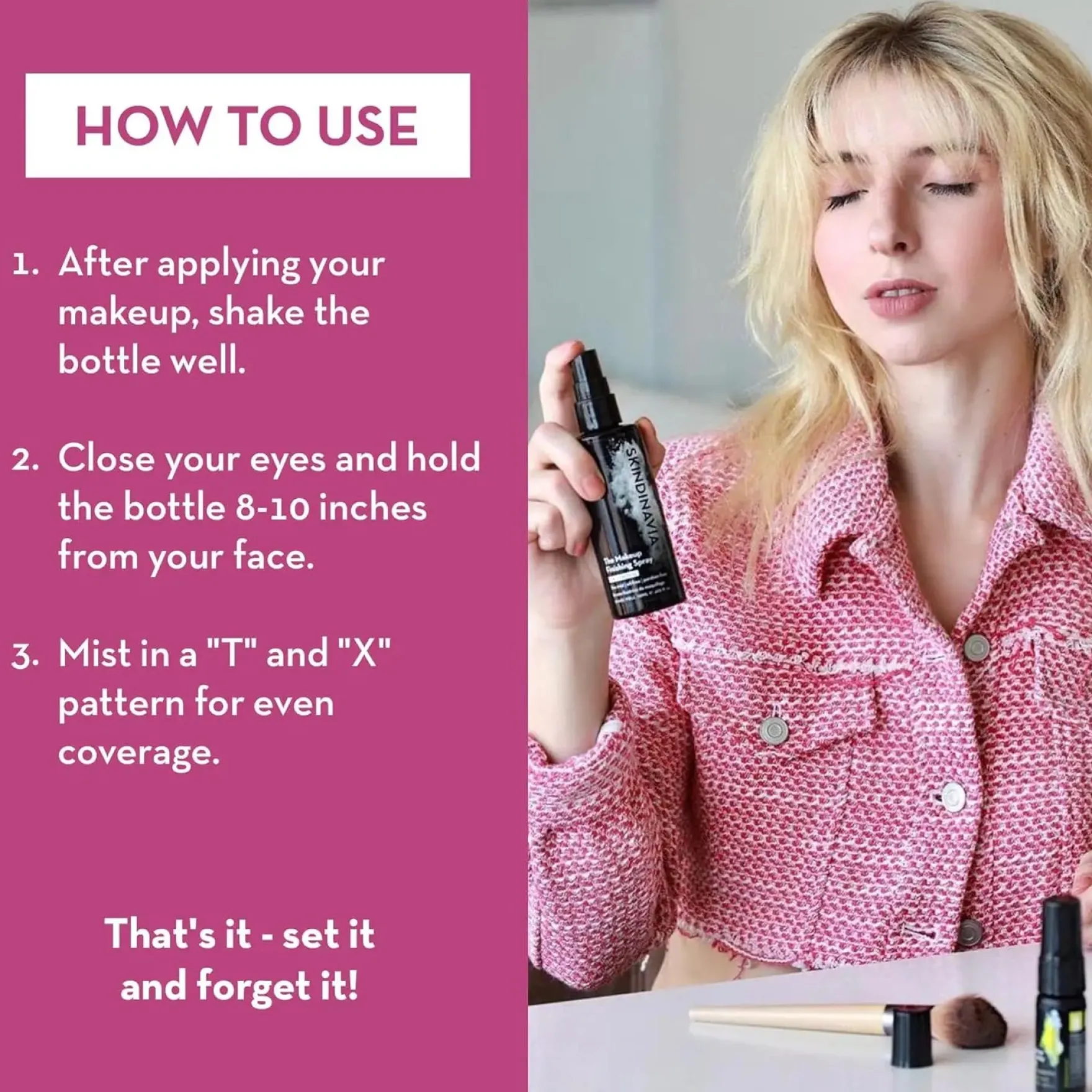 The Makeup Finishing Spray Bridal