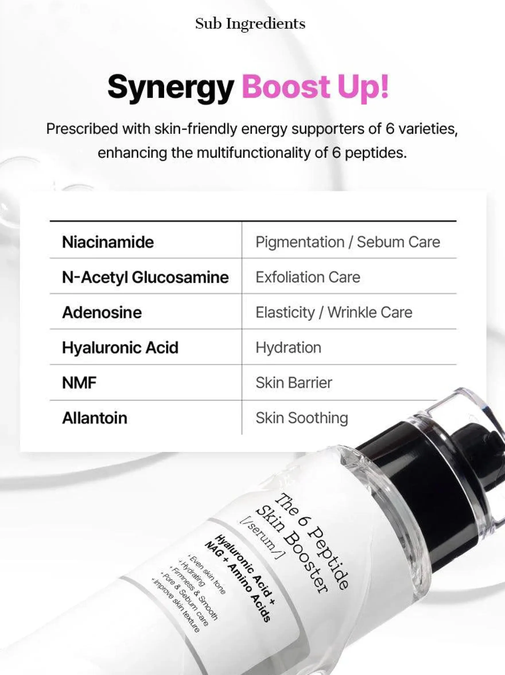The 6 Peptide Skin Booster Serum