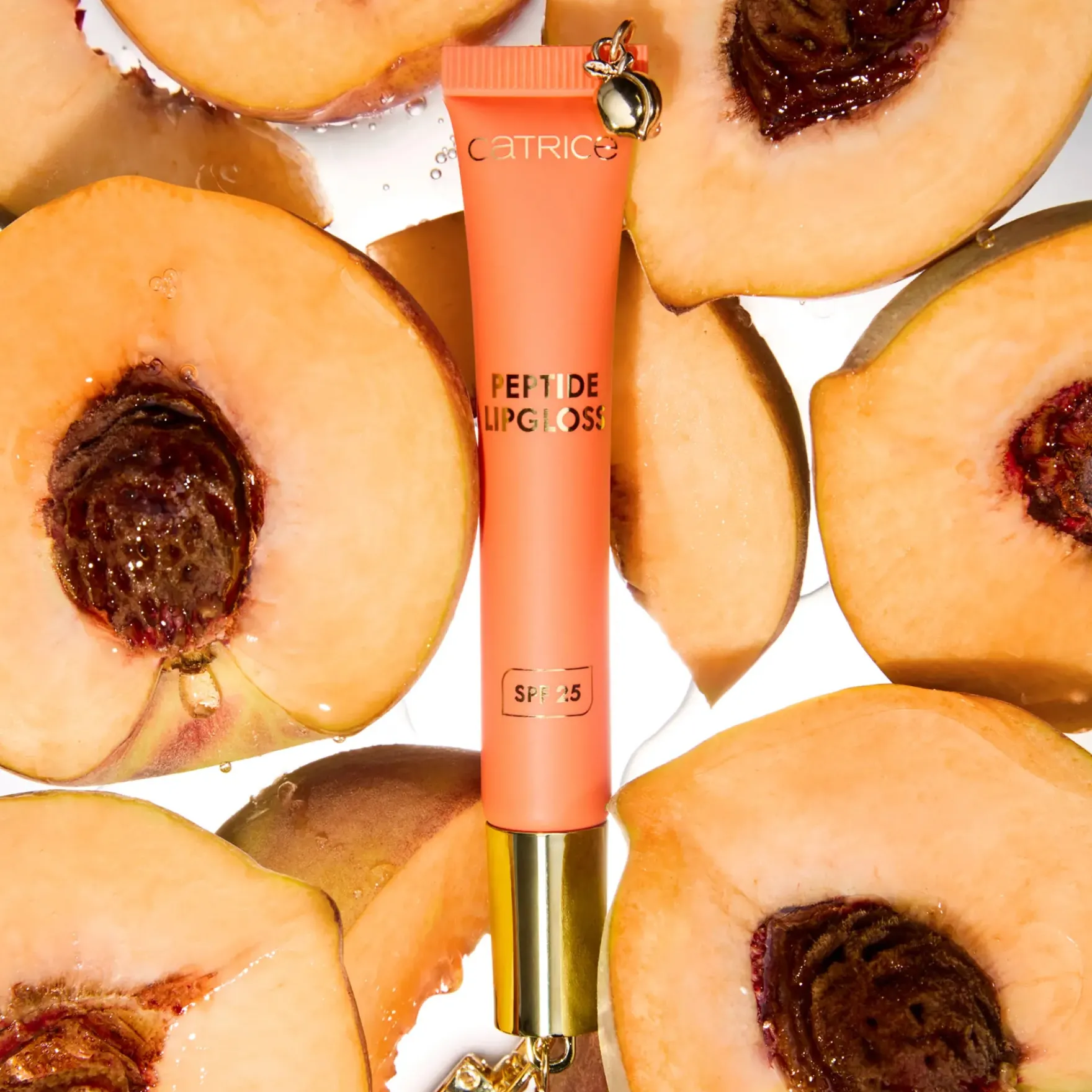 The Summer Edit Peptide Lipgloss C03 Peach Iced Tea