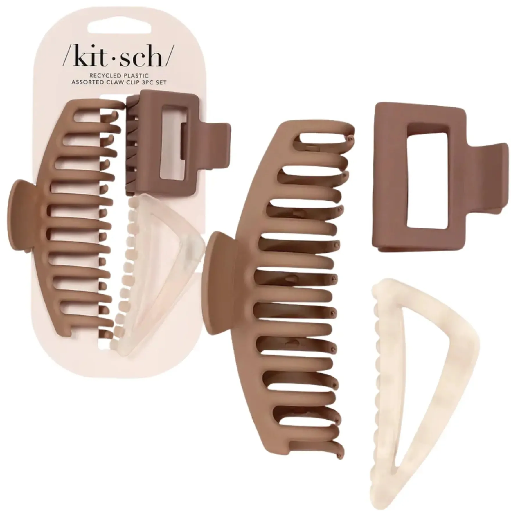 Thick, Long & Curly Hair Claw Clips Set