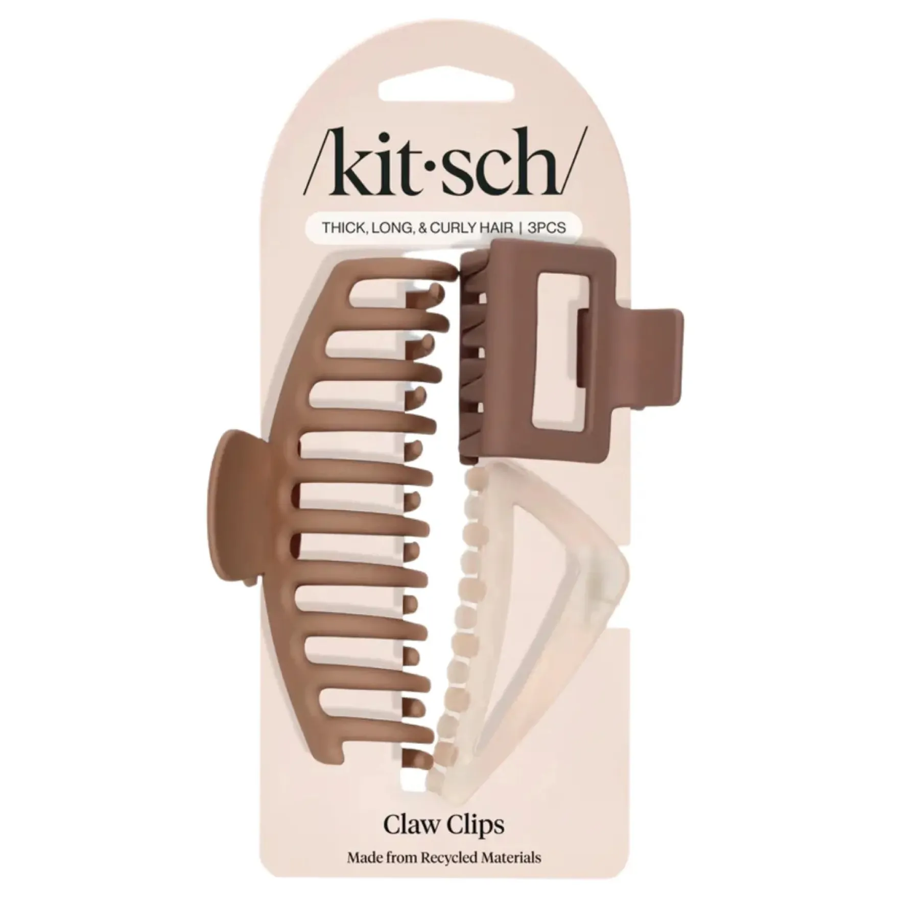 Thick, Long & Curly Hair Claw Clips Set