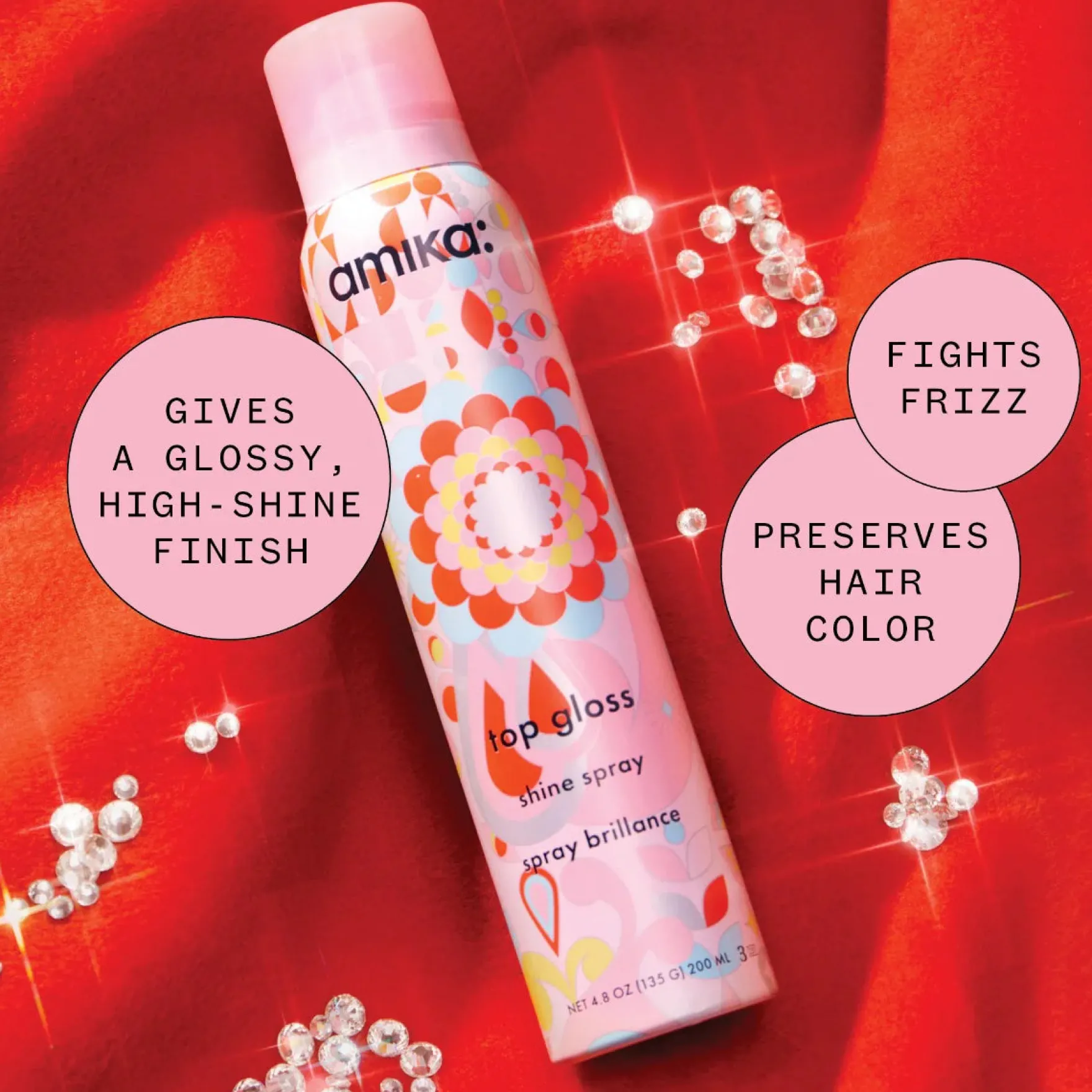 Top Gloss Hair Shine Spray